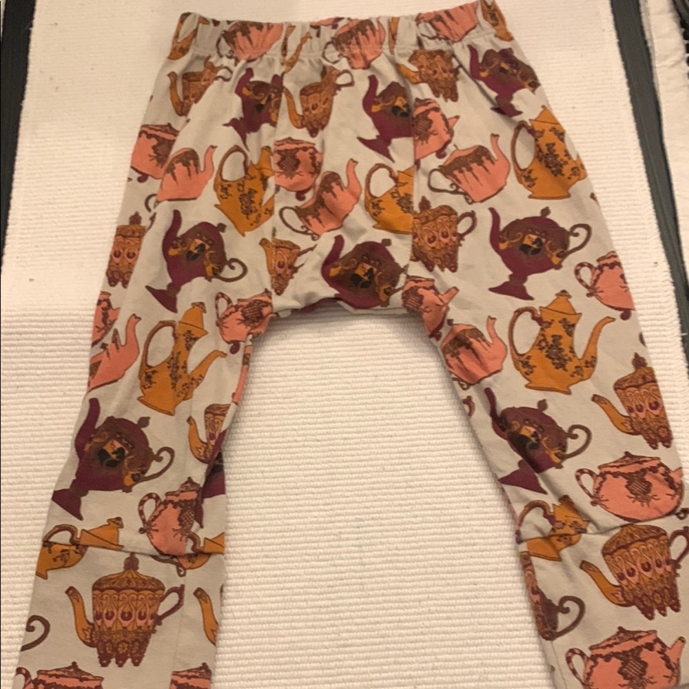 Tea Pot Patterned Leggings Kate Quinn